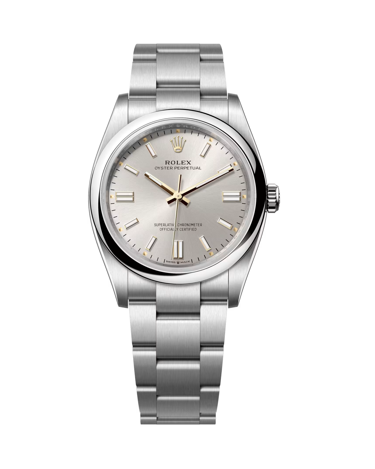 Rolex Oyster Perpetual 36mm Silver Dial 126000