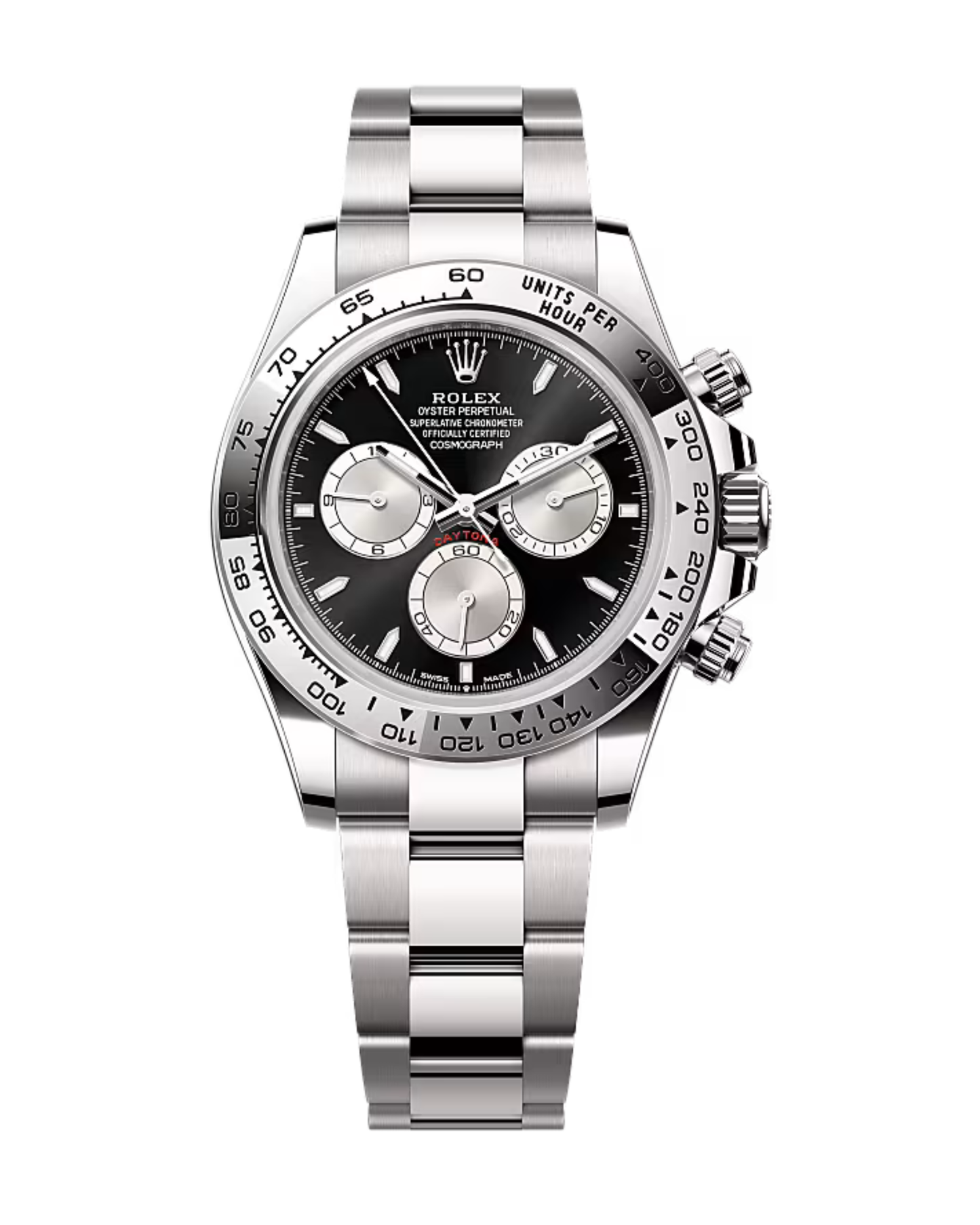 Rolex White Gold Cosmograph Daytona Black Dial 126509