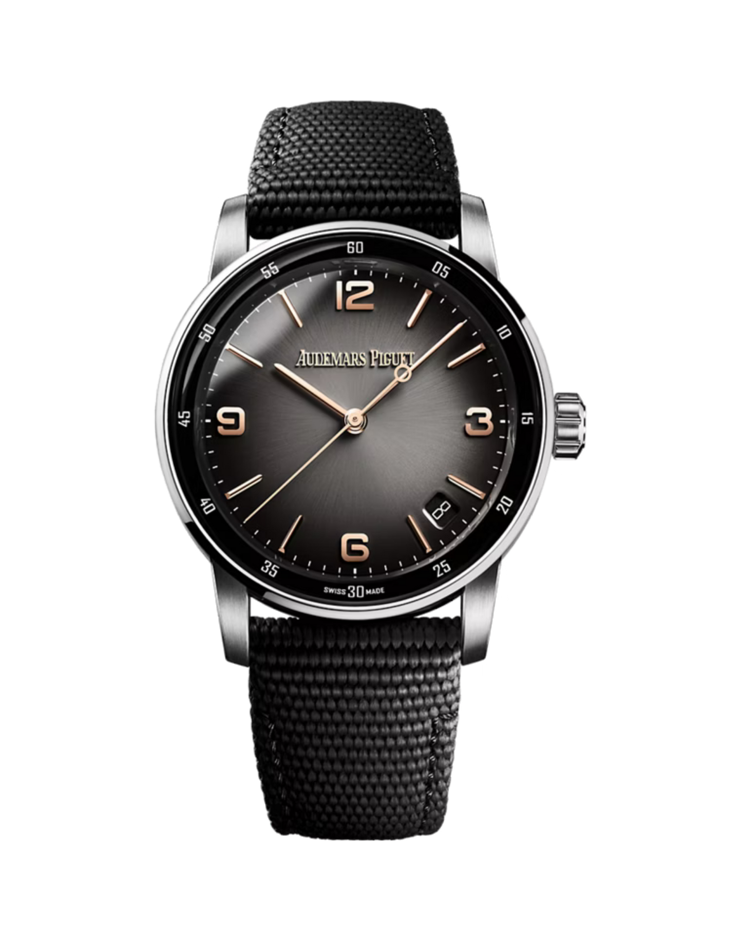 Code 11.59 Selfwinding 41mm White & Pink Gold Smoked Grey Sunburst Lacquered 15210CR.OO.A002KB.01