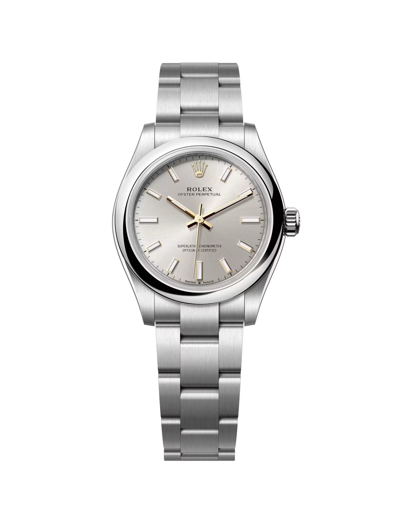 Rolex Oyster Perpetual 31mm Silver Dial 277200