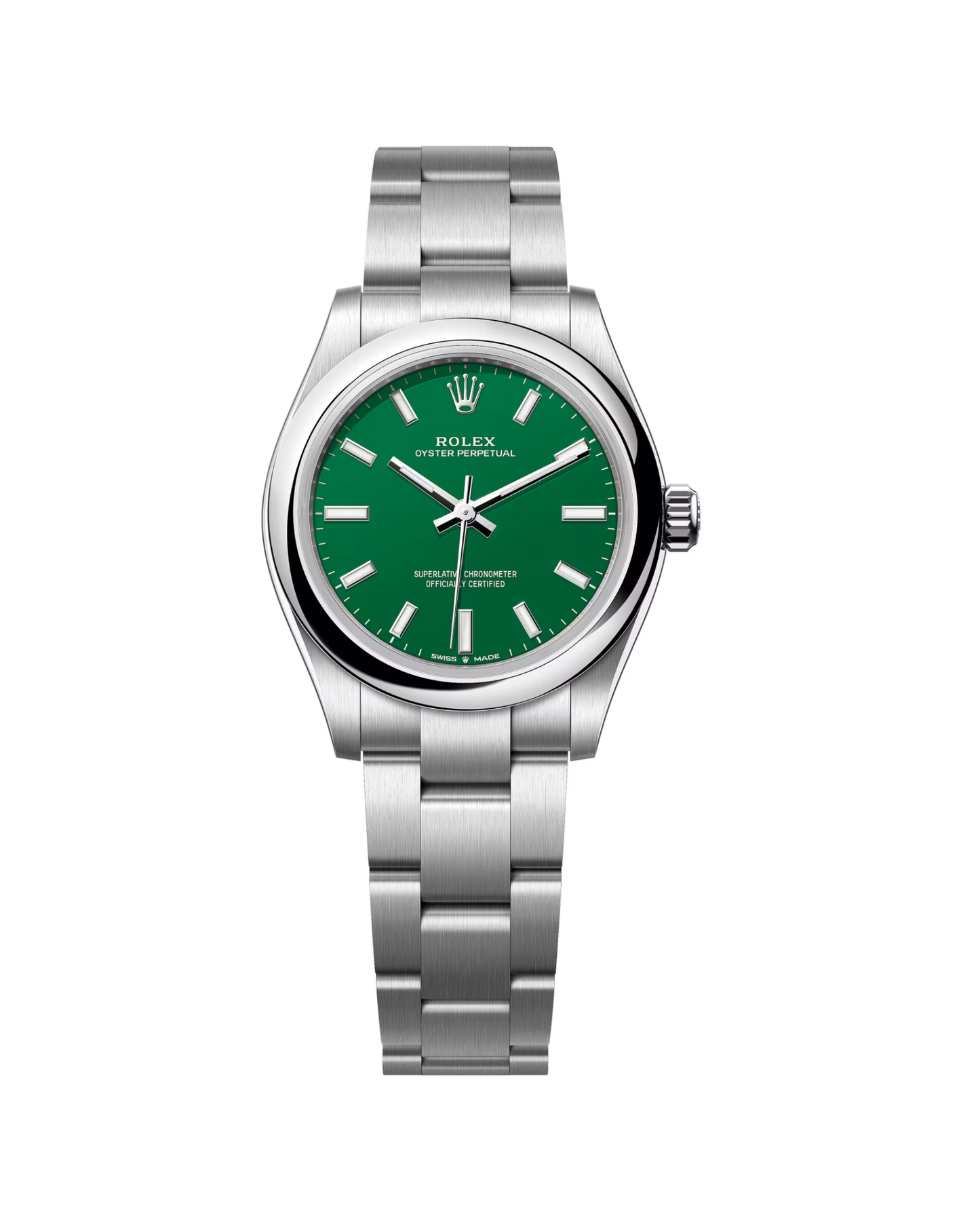 Rolex Oyster Perpetual 31mm Green Dial 277200