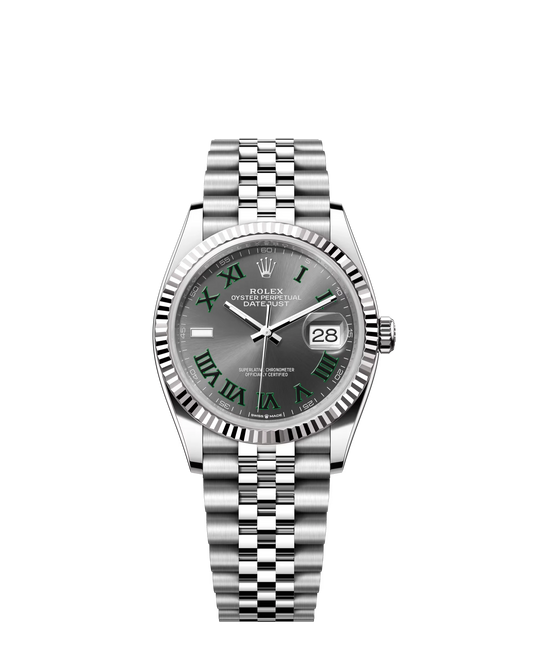Rolex Datejust 36mm "Wimbledon" Fluted Jubilee (126234) 2025