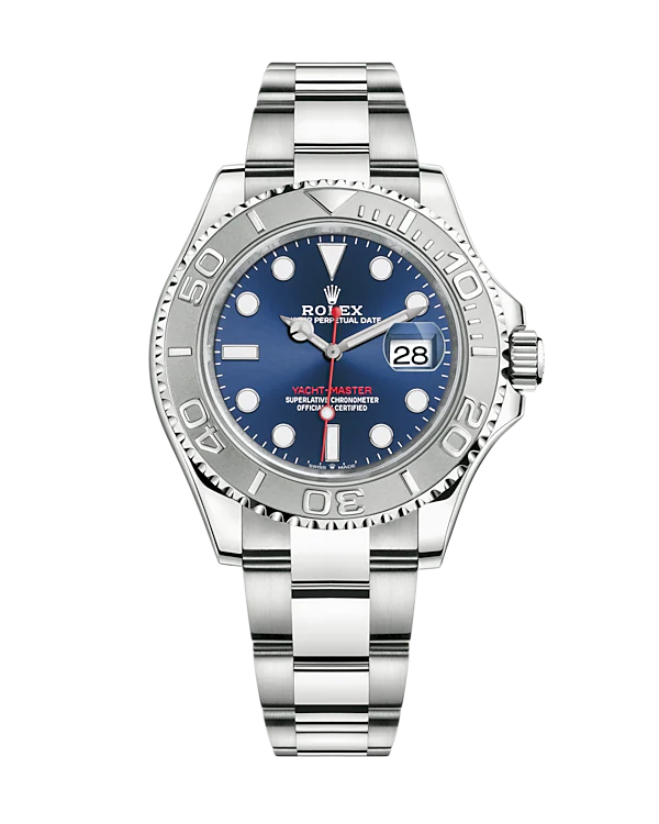 Rolex Yacht-Master Blue Dial Oystersteel/Platinum 40mm 126622
