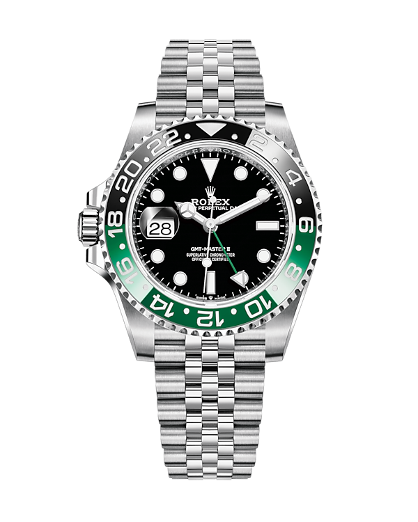 rester Modernisere leder Rolex GMT-Master II Black/Green Dial Jubilee 40mm 126720VTNR – Sasha's  Watches