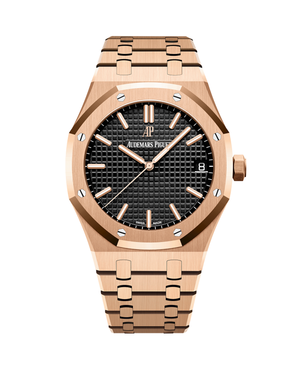 Audemars Piguet Royal Oak Rose Gold 15500 (Black)
