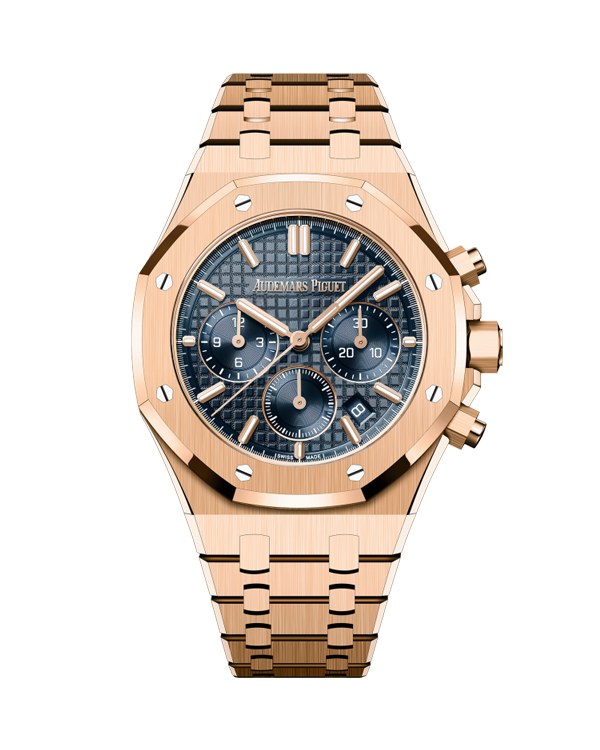 Audemars Piguet Royal Oak Rose Gold 26715 (Blue)