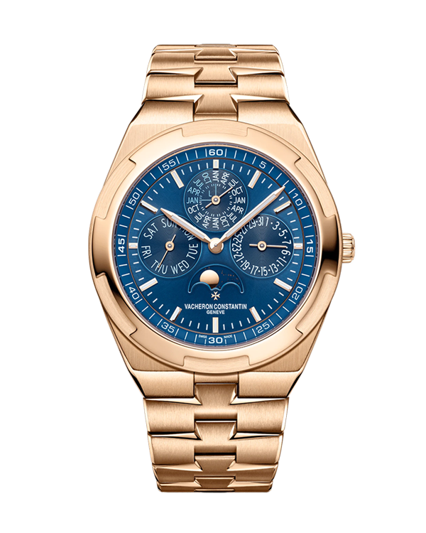 Vacheron Constantin Overseas Perpetual Calendar Pink Gold 4300 (Blue)