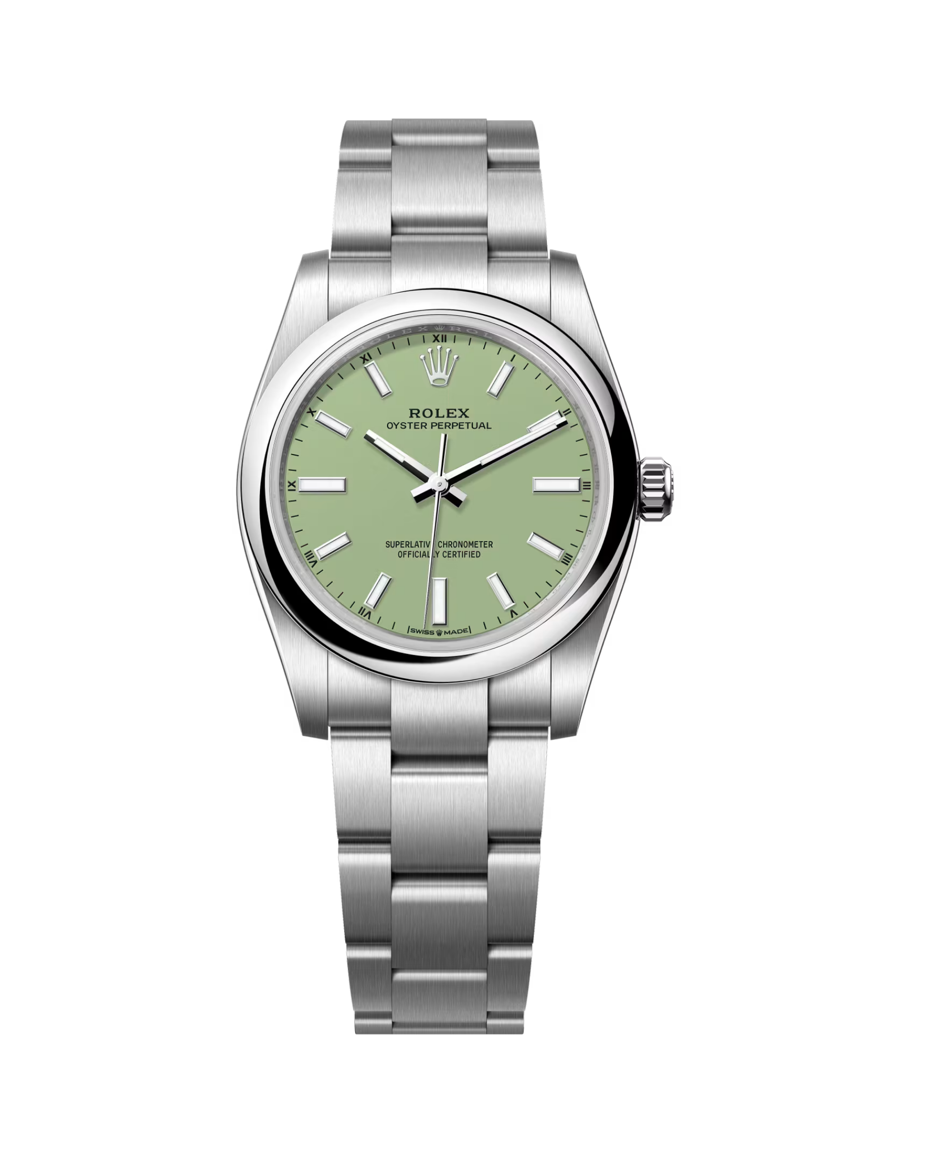 Oyster Perpetual 34mm Pistachio 124200