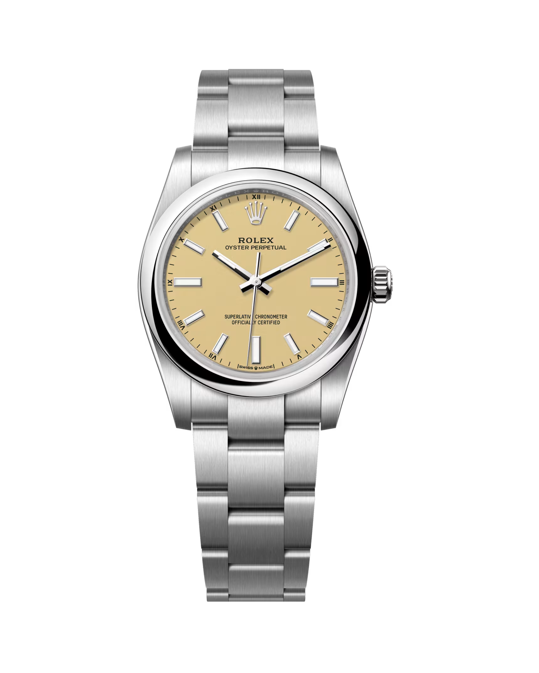 Oyster Perpetual 34mm Beige 124200