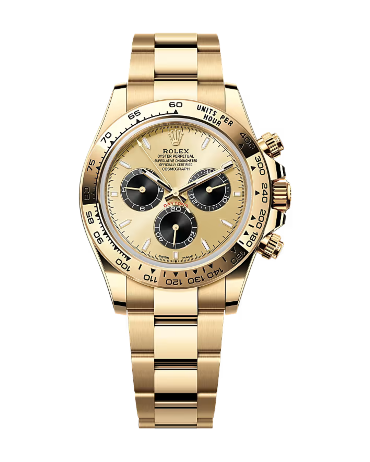 Rolex Yellow Gold Cosmograph Daytona Golden & Bright Black 126508
