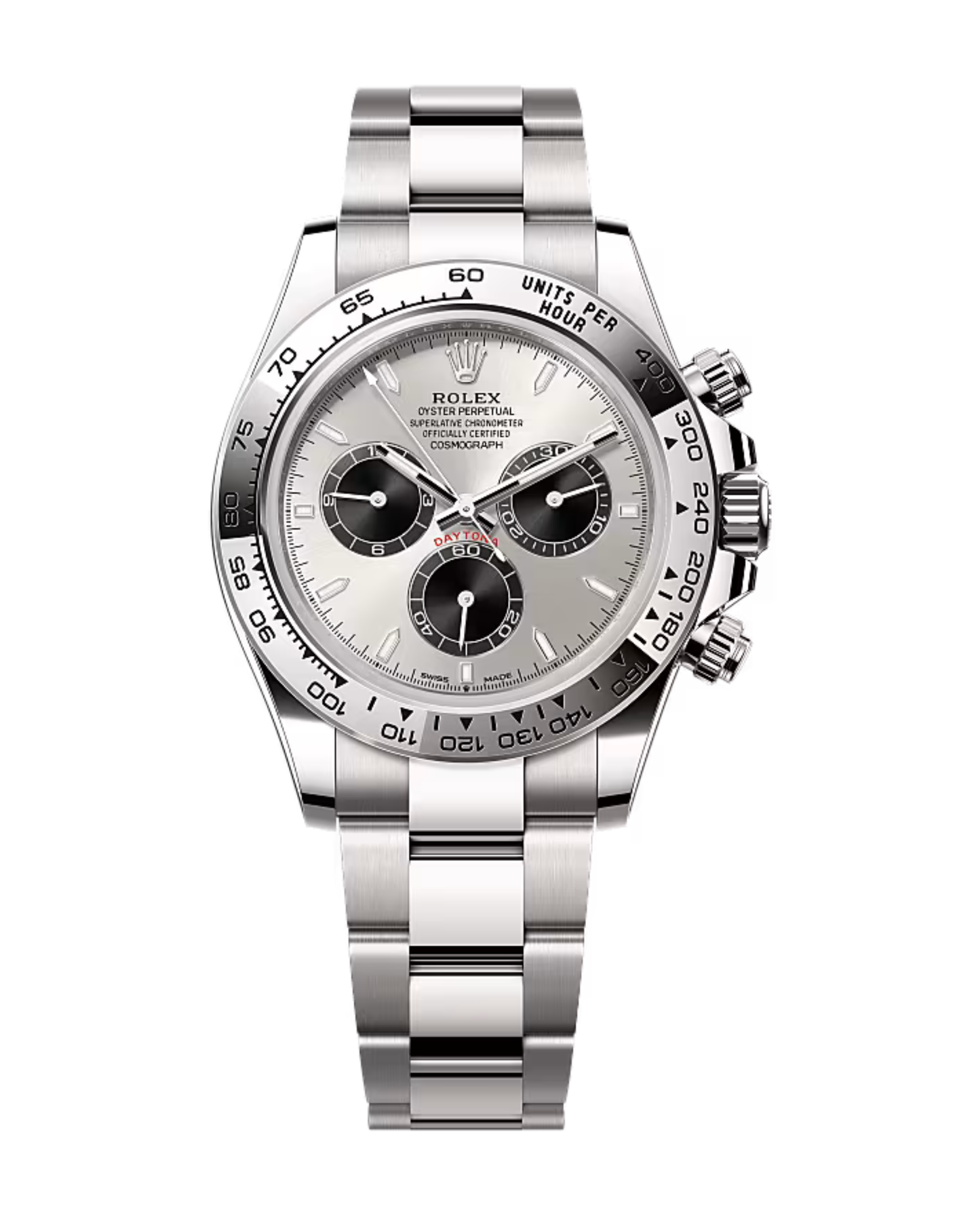 Rolex White Gold Cosmograph Daytona Steel Dial 126509