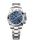 White Gold Cosmograph Daytona Bright Blue 126509