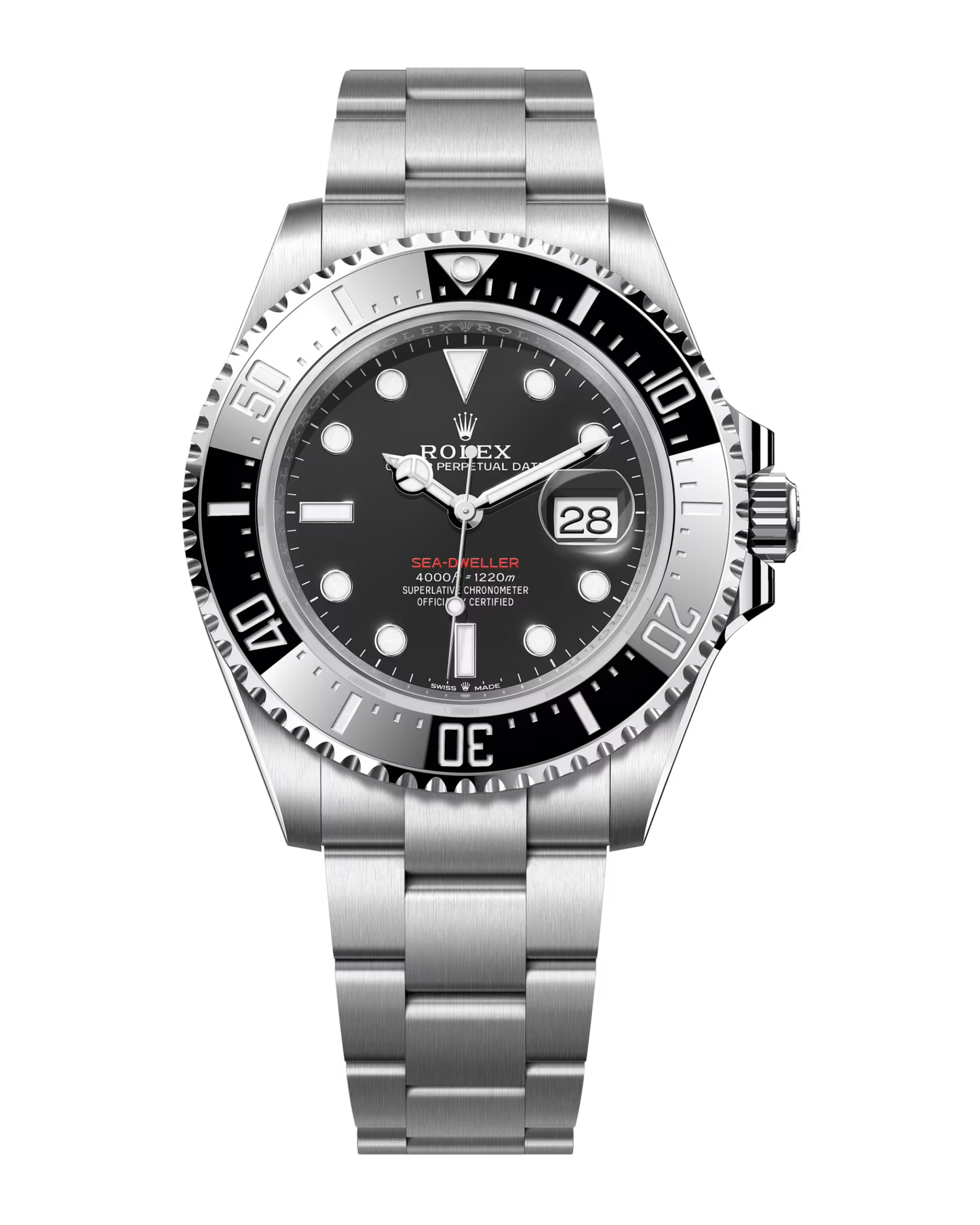 Sea-Dweller 43mm Stainless Steel Black Dial 126600