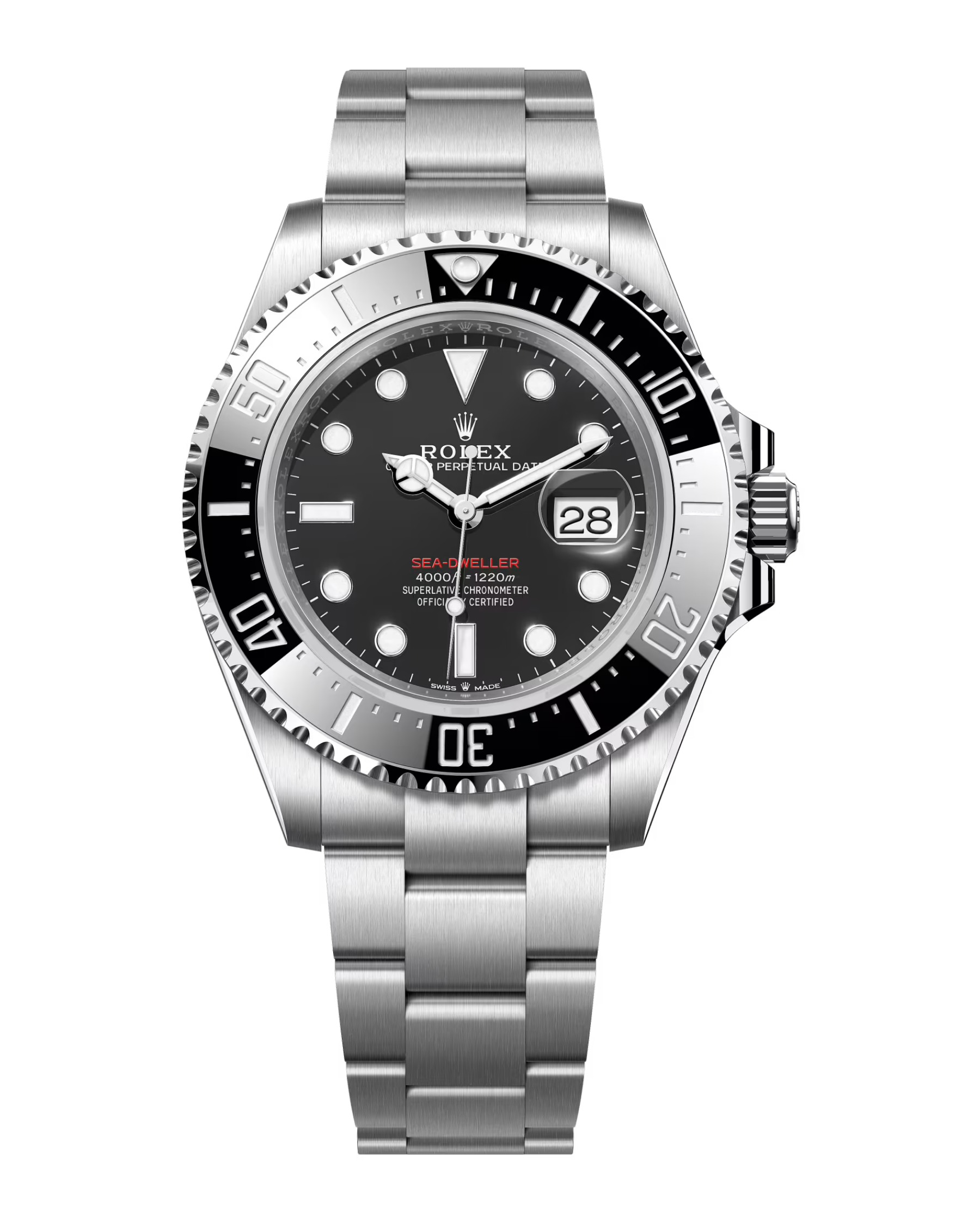 Sea-Dweller 43mm Stainless Steel Black Dial 126600