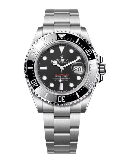 Sea-Dweller 43mm Stainless Steel Black Dial 126600