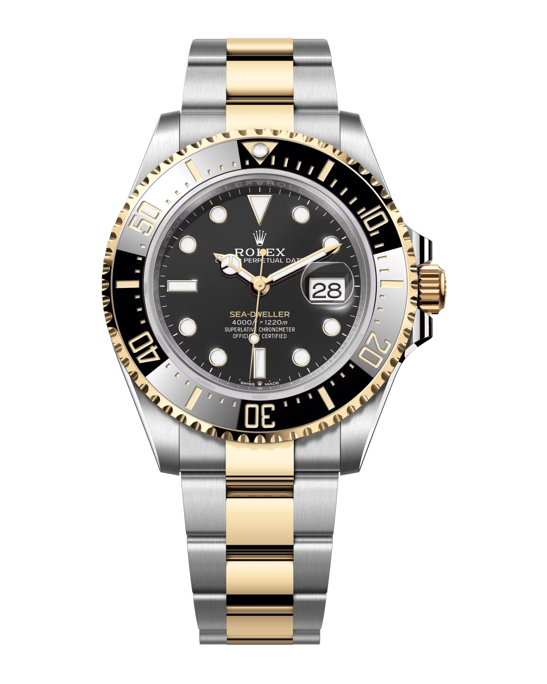 Sea-Dweller 43mm Yellow Gold & Stainless Black Dial 126603