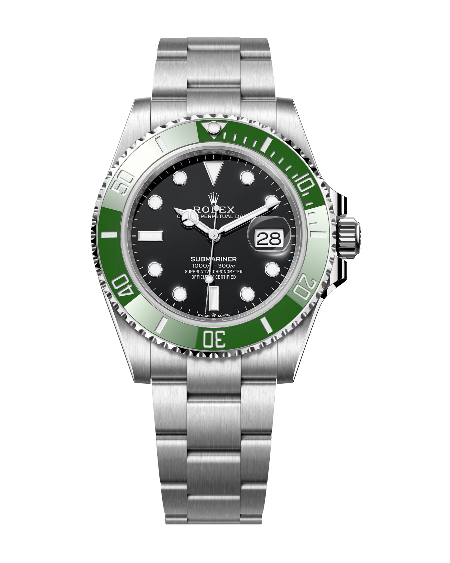 Submariner Date Green Bezel "Starbucks" Stainless Steel 126610LV