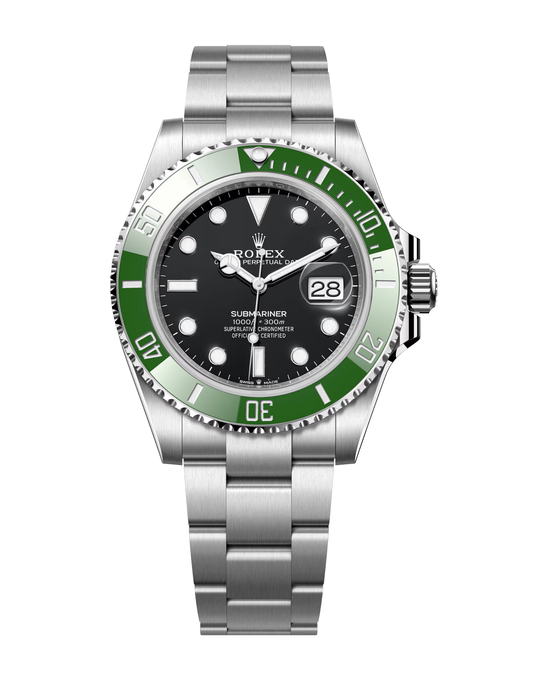 Submariner Date Green Bezel "Starbucks" Stainless Steel 126610LV
