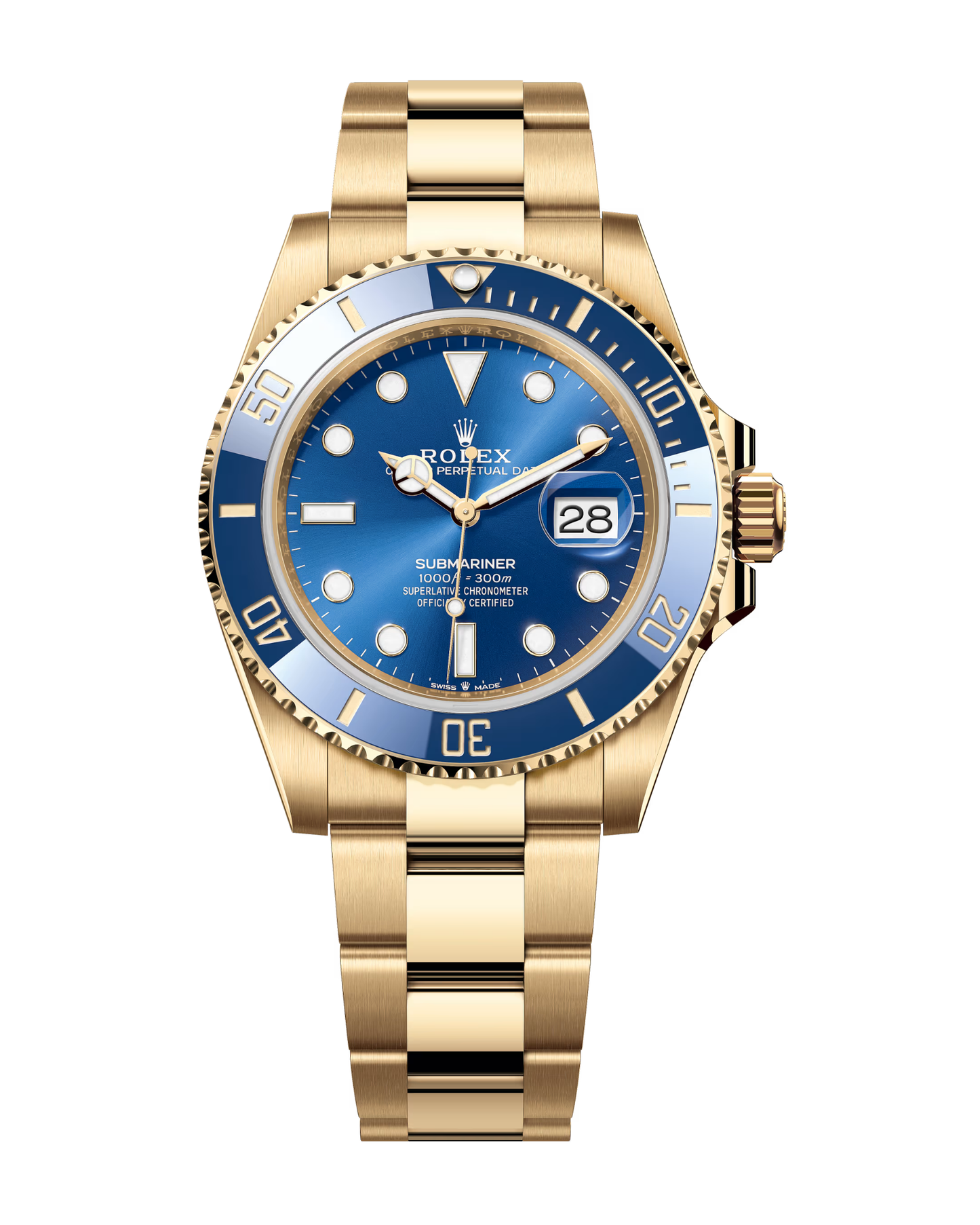 Submariner Date Yellow Gold "Bluesy" 126618LB