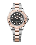 Yacht-Master 40mm Rose Gold & Stainless Black Dial 126621