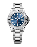 Yacht-Master 40mm Platinum & Stainless Bright Blue Dial 126622