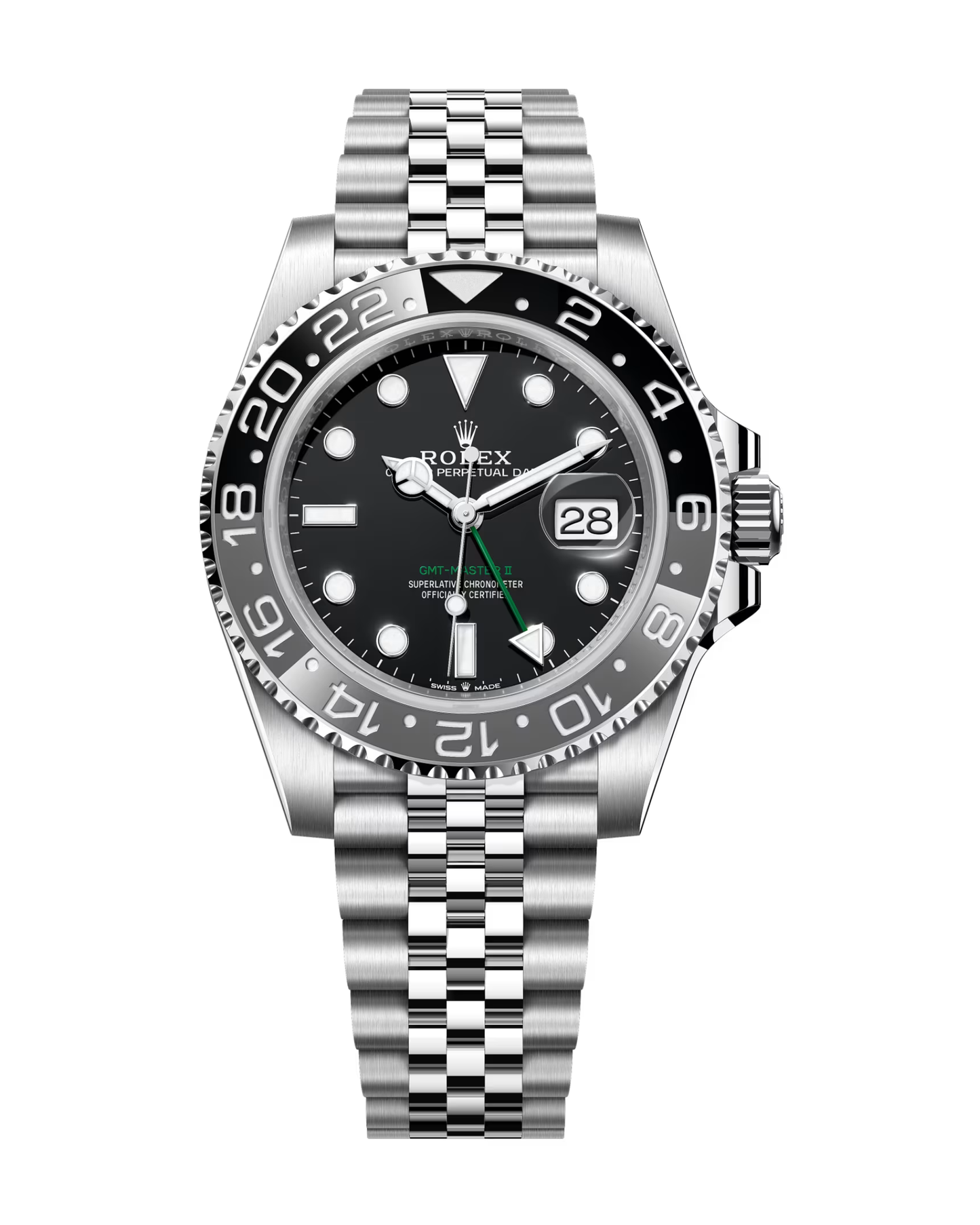 Rolex GMT-Master 40mm Jubilee "Bruce Wayne" 126710GRNR