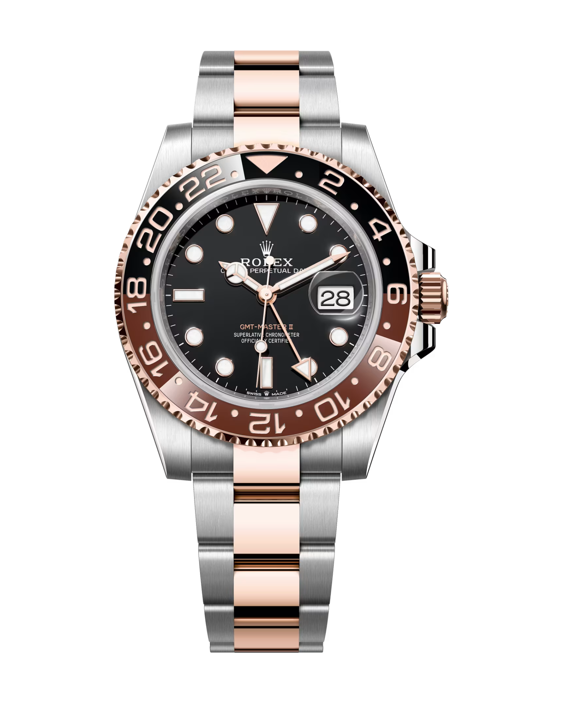 GMT-Master 40mm Two-Tone "Root Beer" 126711CHNR