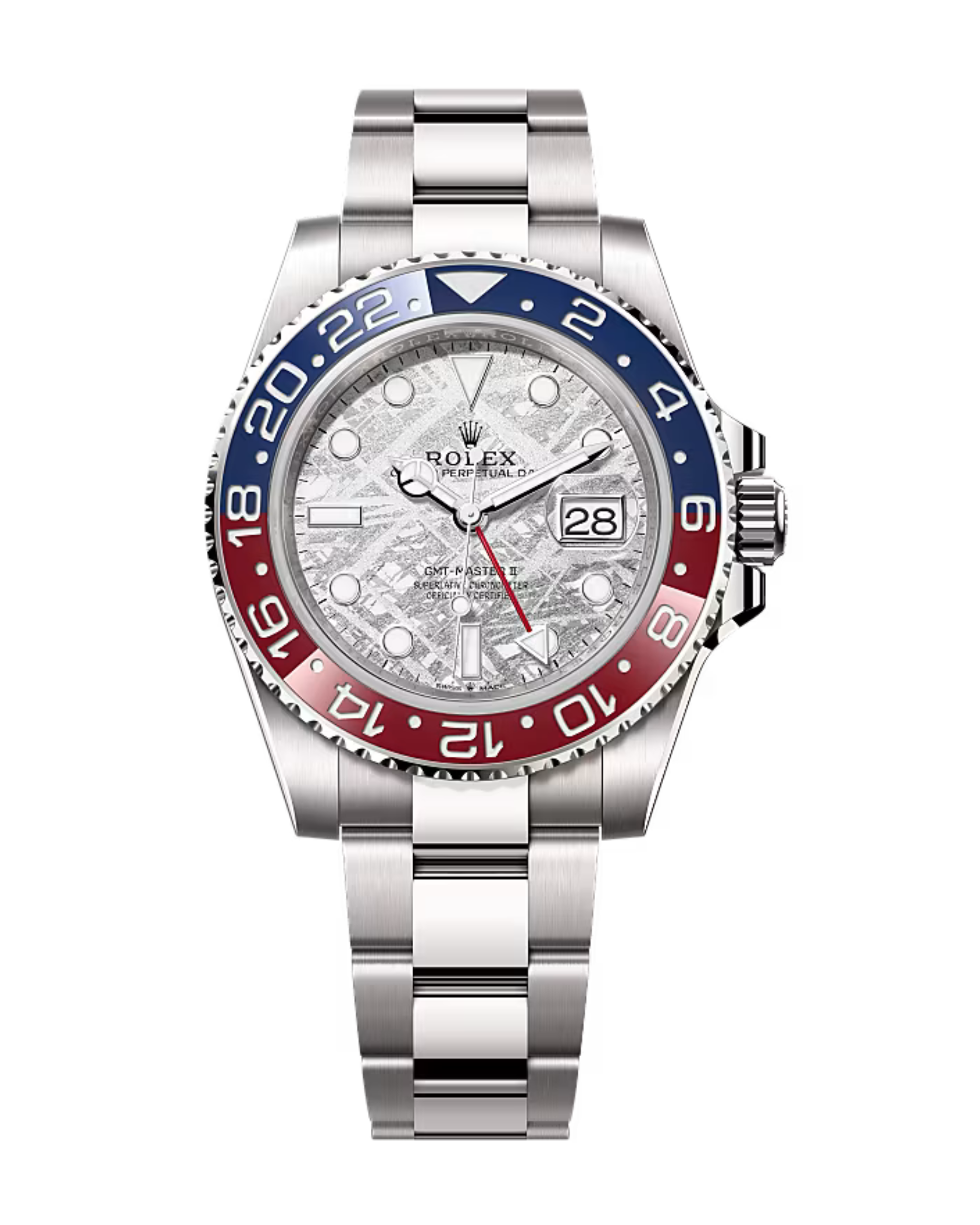 GMT-Master 40mm Meteorite on White Gold 126719BLRO