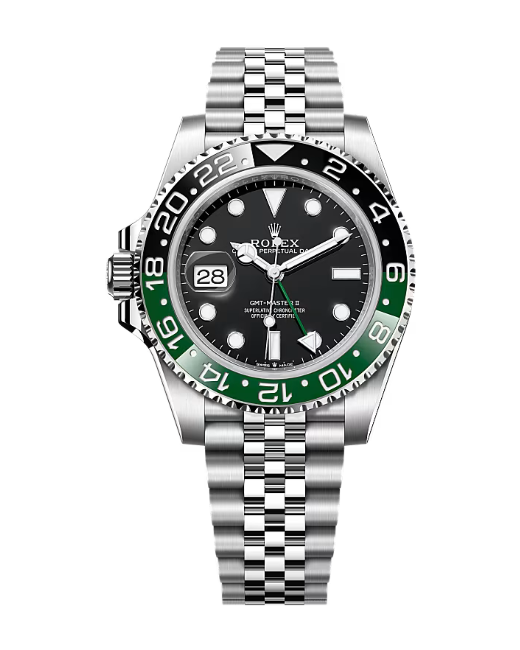 GMT-Master 40mm Jubilee "Sprite" 126720VTNR
