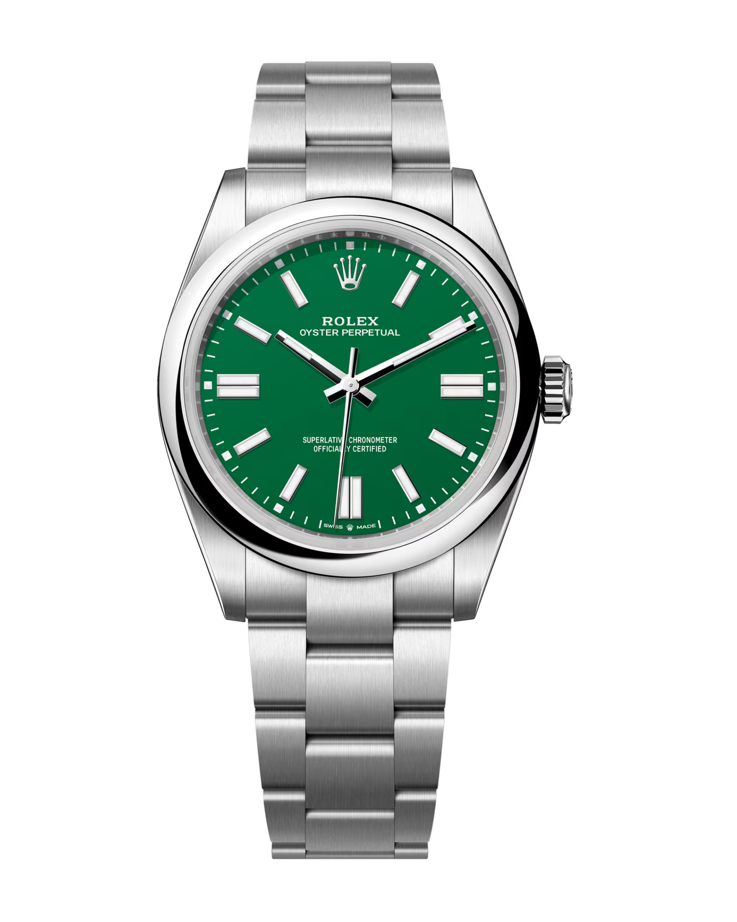 Rolex Oyster Perpetual 41mm Green Dial 134300