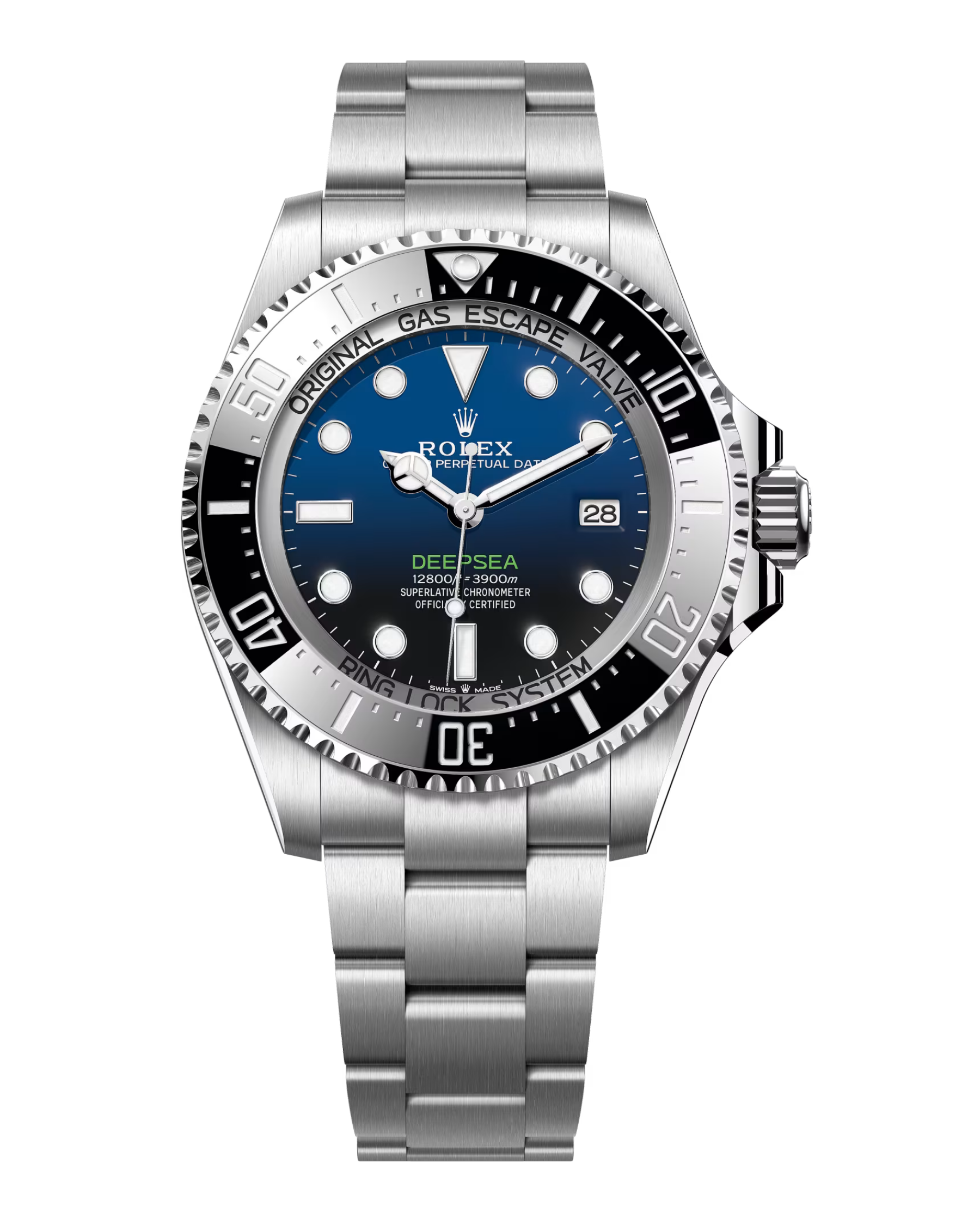 Deepsea 44mm D-Blue Dial "James Cameron" Stainless Steel 136660
