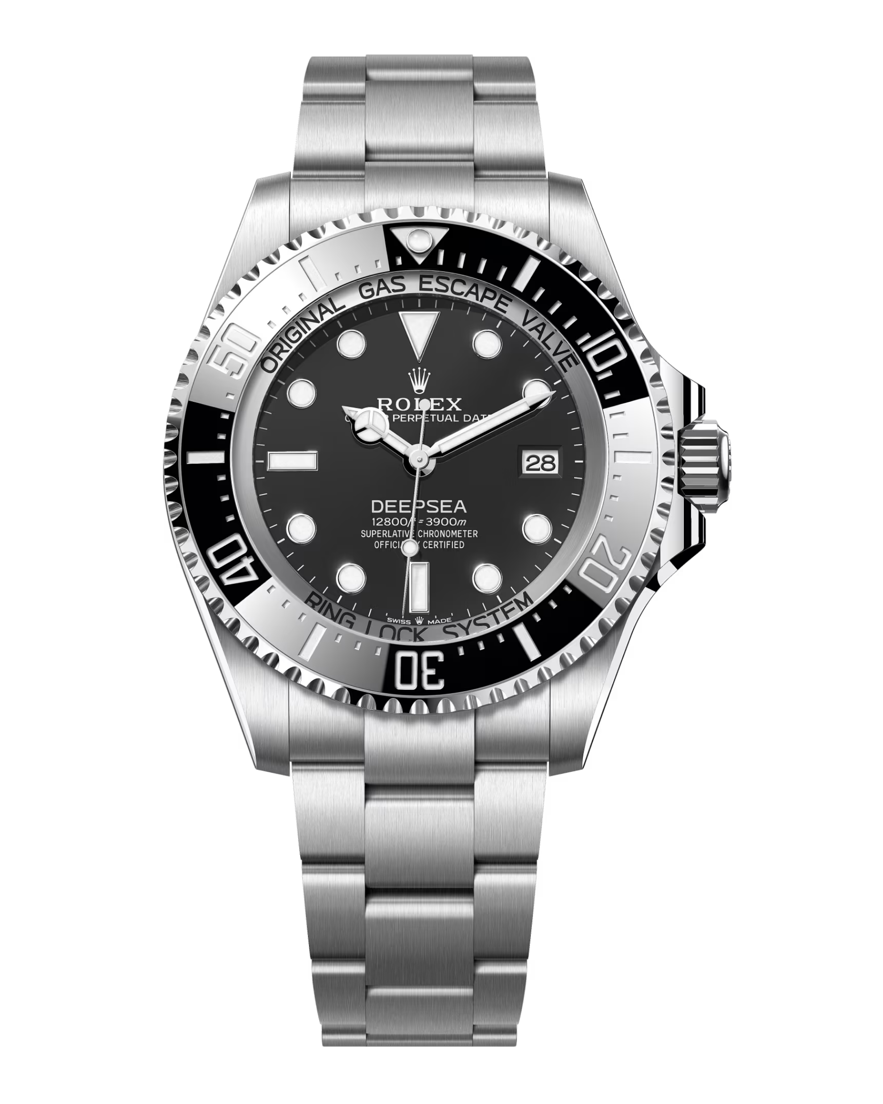 Deepsea 44mm Intense Black Dial Stainless Steel 136660