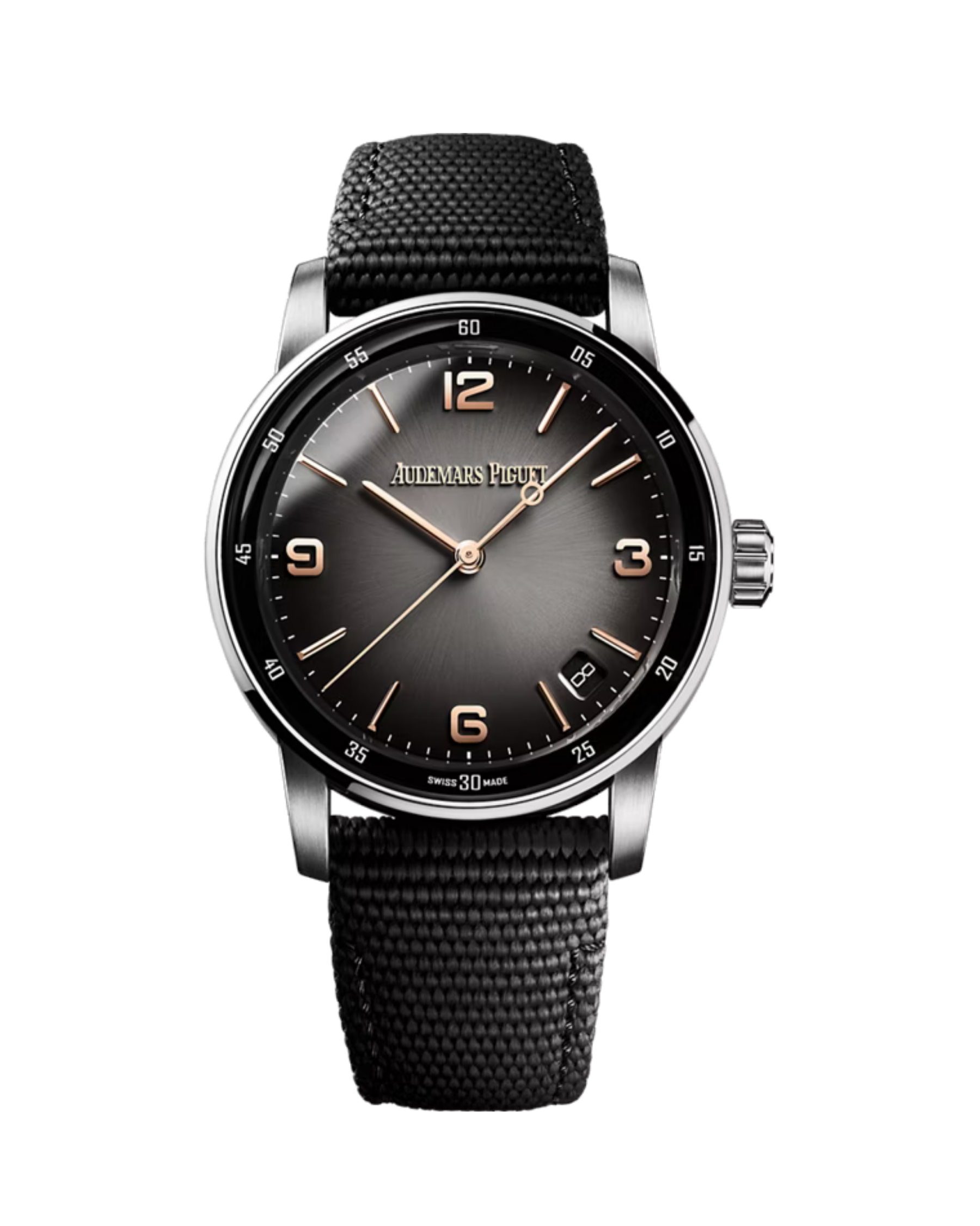 Code 11.59 Selfwinding 41mm White & Pink Gold Smoked Grey Sunburst Lacquered 15210CR.OO.A002KB.01