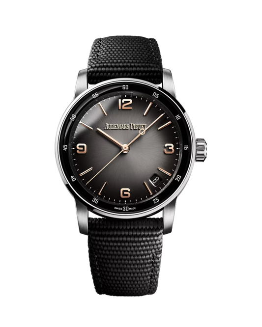 Code 11.59 Selfwinding 41mm White & Pink Gold Smoked Grey Sunburst Lacquered 15210CR.OO.A002KB.01