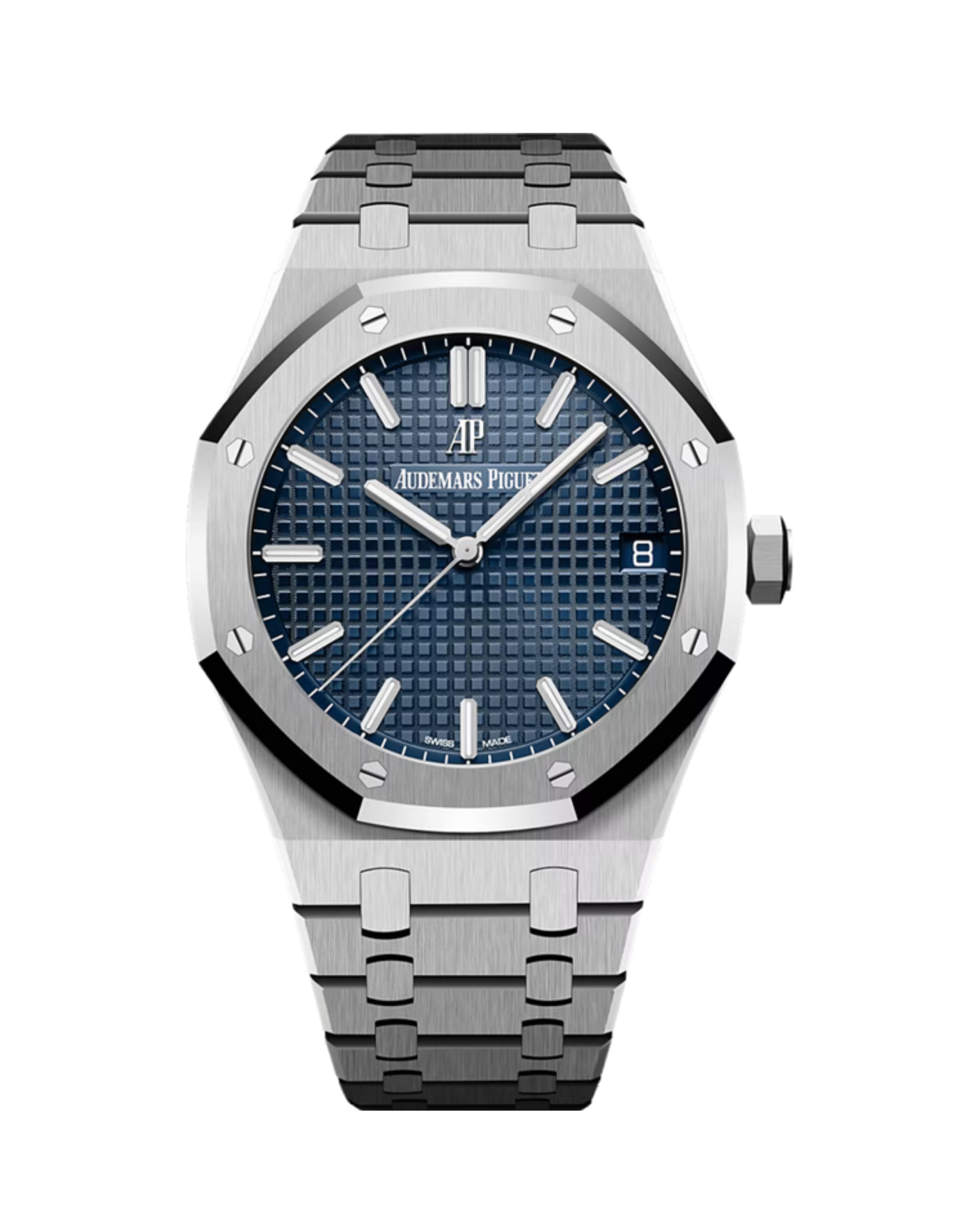 Royal Oak Selfwinding 41mm Stainless Steel Blue Grande Tapisserie 15500ST.OO.1220ST.01