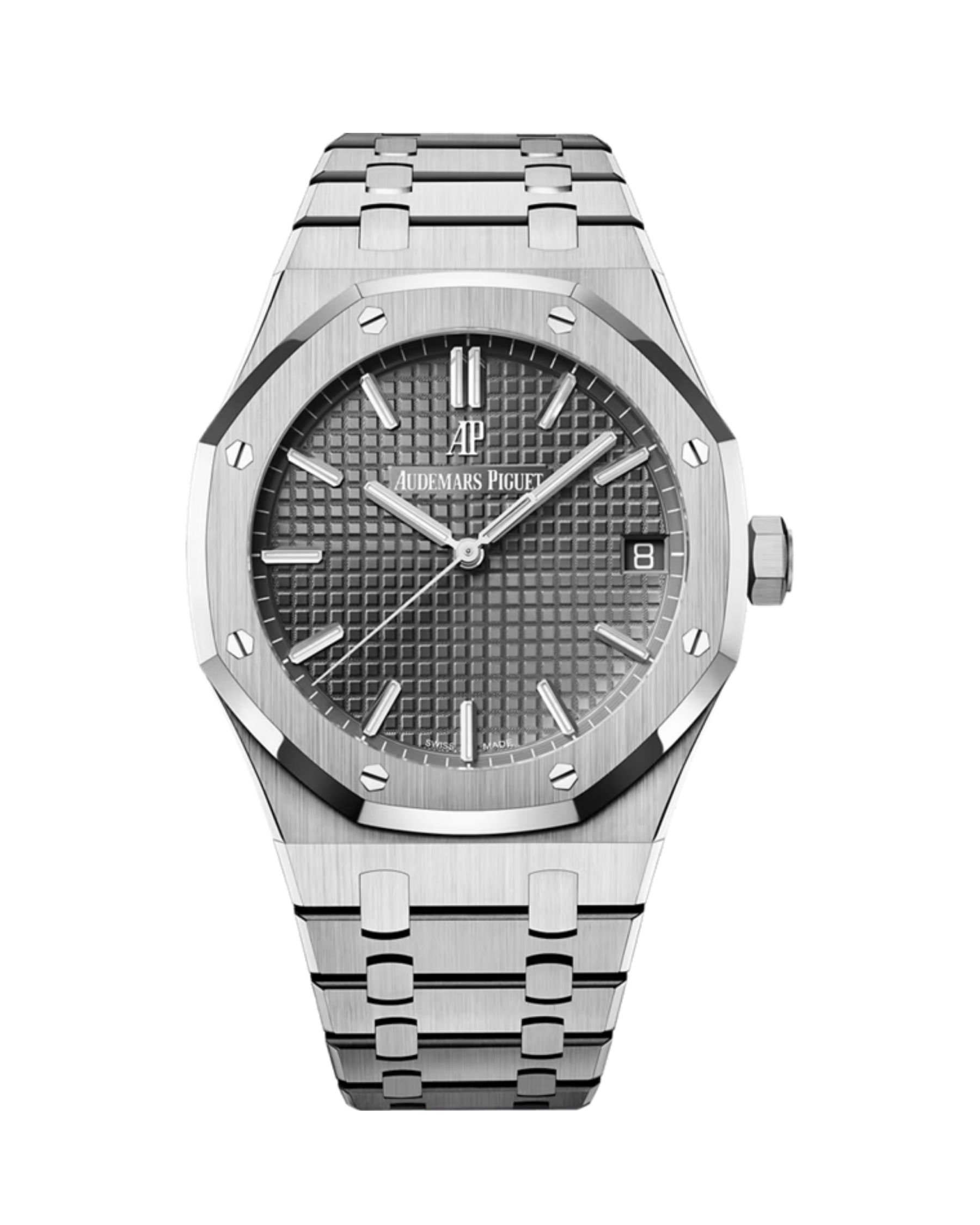 Royal Oak Selfwinding 41mm Stainless Steel Grey Grande Tapisserie 15500ST.OO.1220ST.02