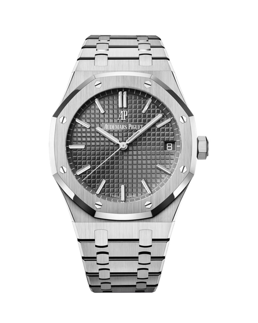 Royal Oak Selfwinding 41mm Stainless Steel Grey Grande Tapisserie 15500ST.OO.1220ST.02
