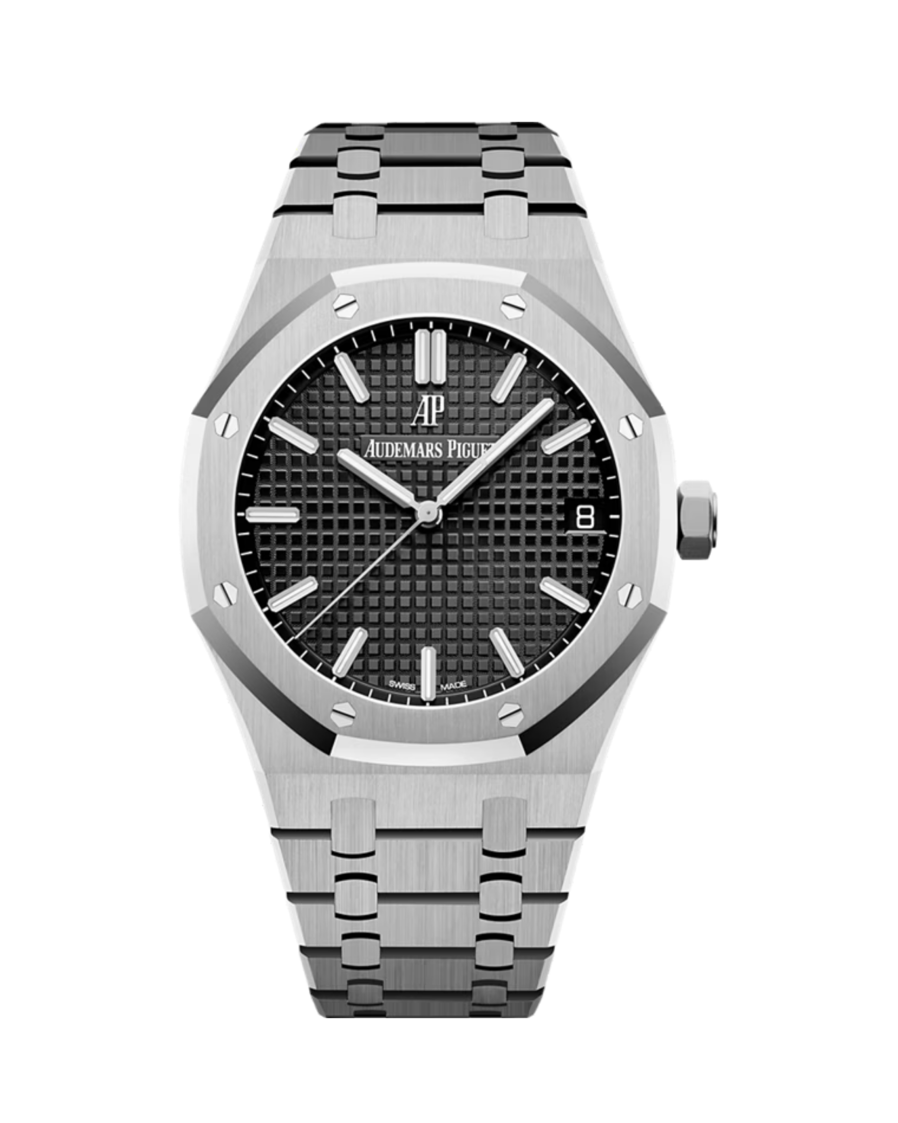 Royal Oak Selfwinding 41mm Stainless Steel Black Grande Tapisserie 15500ST.OO.1220ST.03
