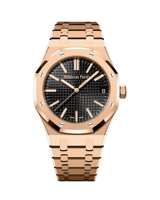 Royal Oak Selfwinding 41mm Pink Gold Bleu Nuit Nuage 50 Grande Tapisserie 15510OR.OO.1320OR.02