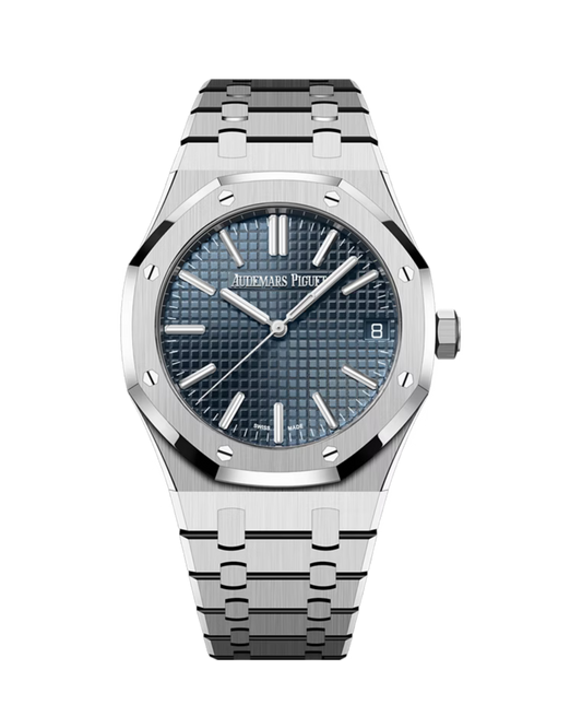Royal Oak Selfwinding 41mm Stainless Steel Bleu Nuit Nuage 50 Grande Tapisserie 15510ST.OO.1320ST.01