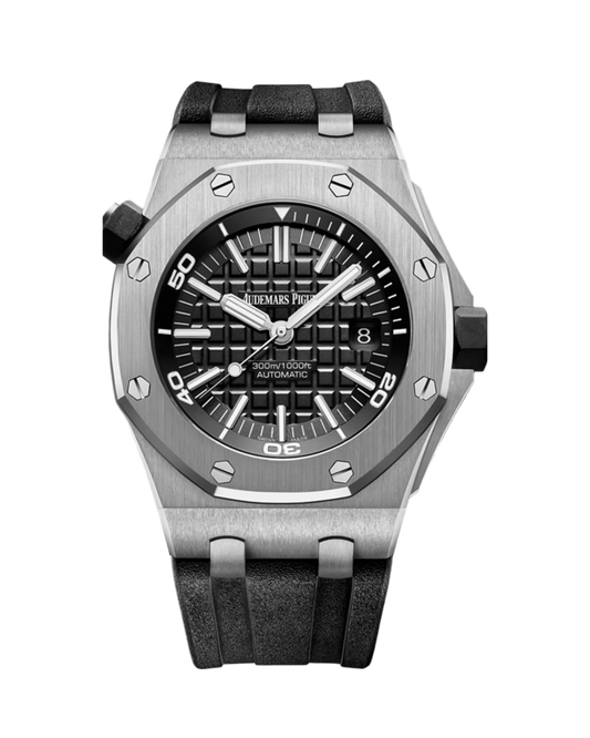 Royal Oak Offshore Diver 42mm Stainless Steel Black Méga Tapisserie 15710ST.OO.A002CA.01