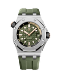 Royal Oak Offshore Diver 42mm Stainless Steel Khaki Green Méga Tapisserie 15720ST.OO.A052CA.01