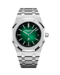 Royal Oak Jumbo Extra-Thin 39mm Platinum Smoked Green Sunburst 16202PT.OO.1240PT.01
