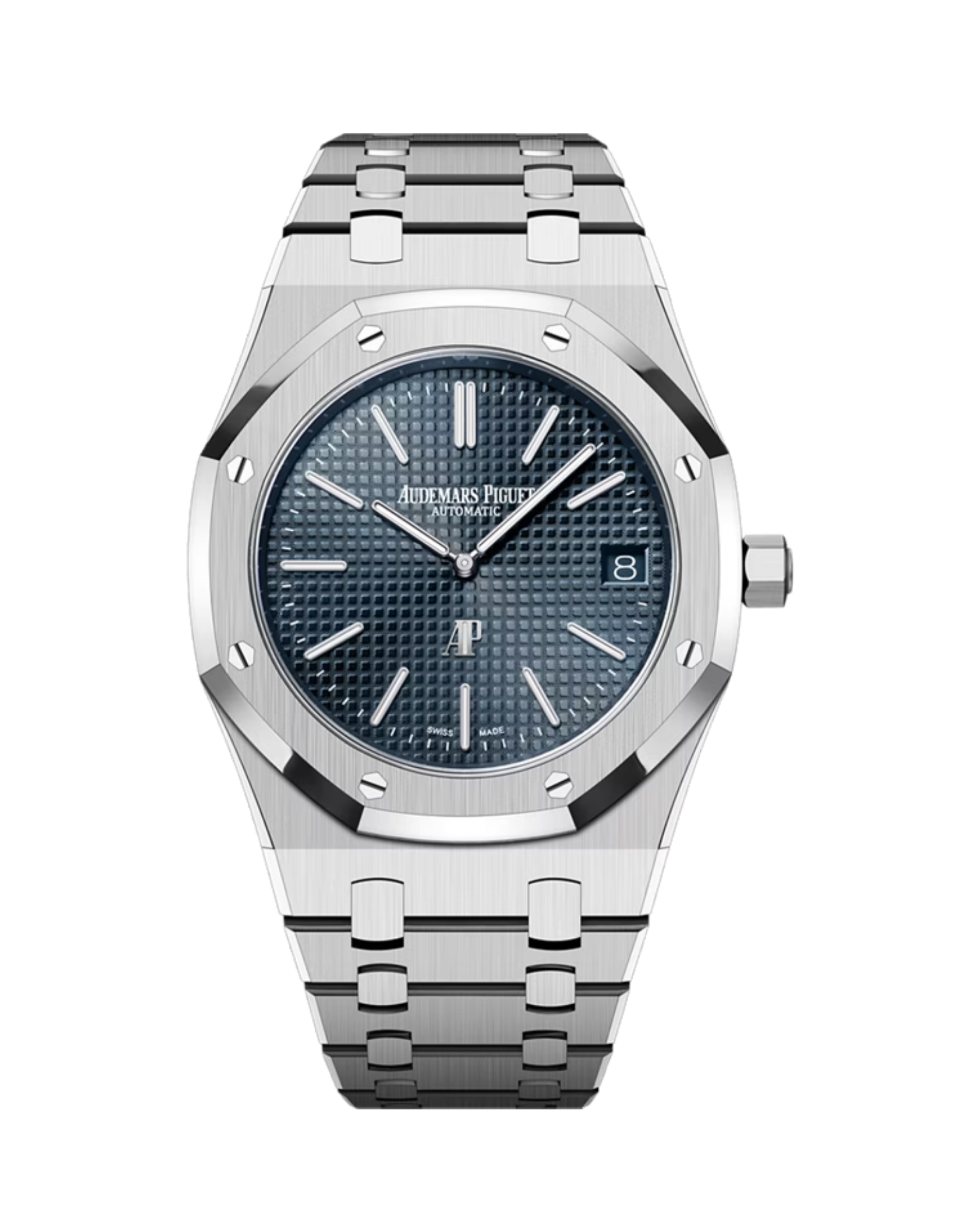 Royal Oak Jumbo Extra-Thin 39mm Stainless Steel Bleu Nuit Nuage 50 Petite Tapisserie 16202ST.OO.1240ST.01