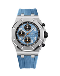 Royal Oak Offshore Chronograph 42mm Stainless Steel Blue Petite Tapisserie 26238ST.OO.A340CA.01