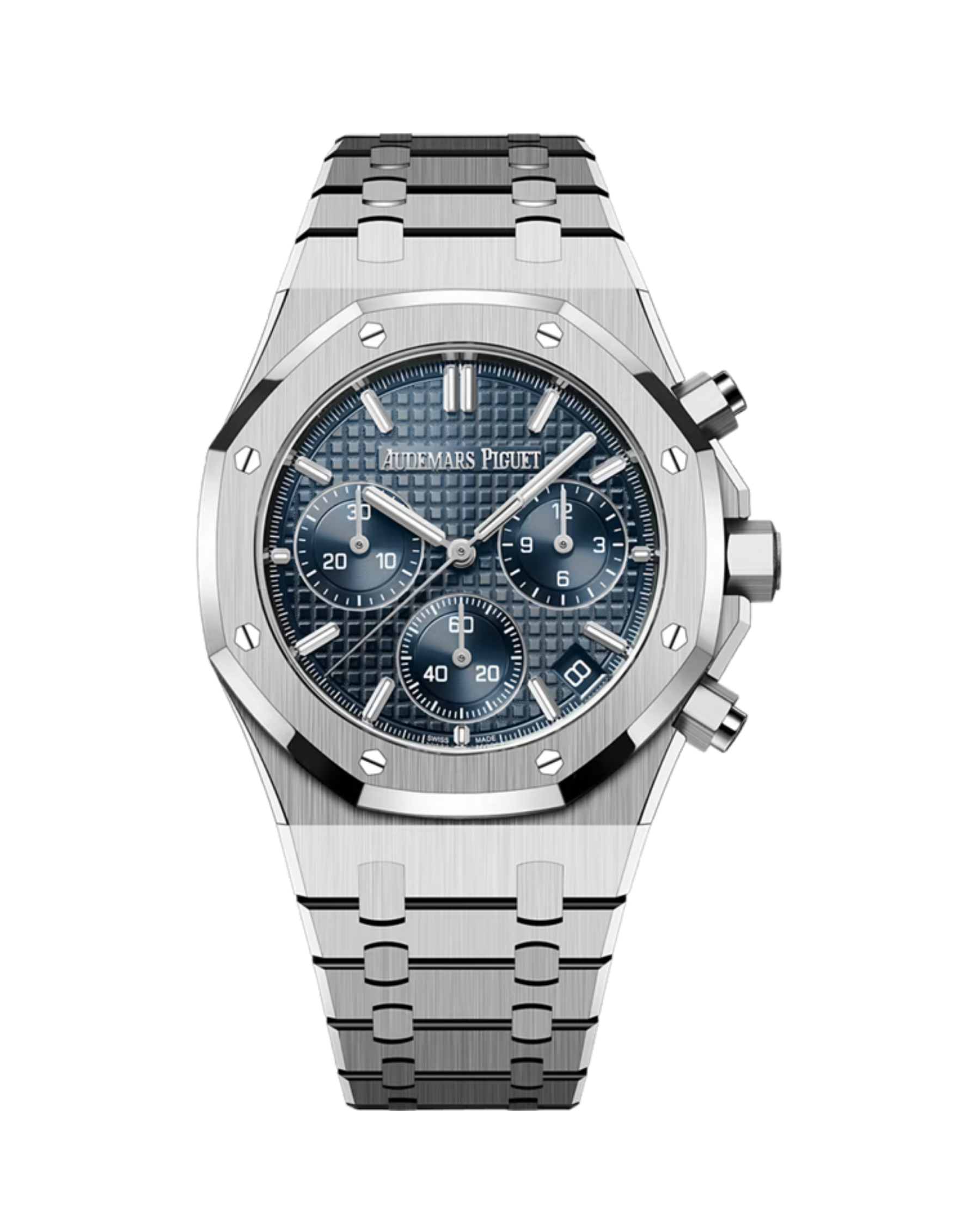 Royal Oak Selfwinding Chronograph 41mm Stainless Steel Bleu Nuit Nuage 50 Grande Tapisserie 26240ST.OO.1320ST.01