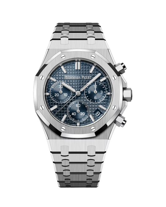 Royal Oak Selfwinding Chronograph 41mm Stainless Steel Bleu Nuit Nuage 50 Grande Tapisserie 26240ST.OO.1320ST.01