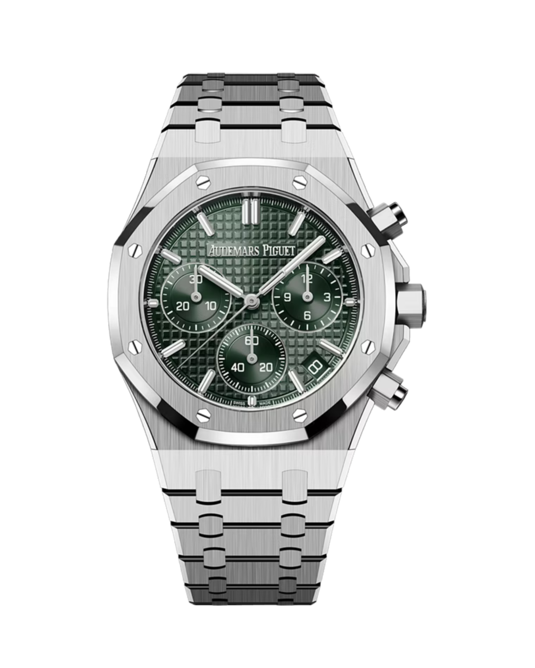 Royal Oak Selfwinding Chronograph 41mm Stainless Steel Green Grande Tapisserie 26240ST.OO.1320ST.04