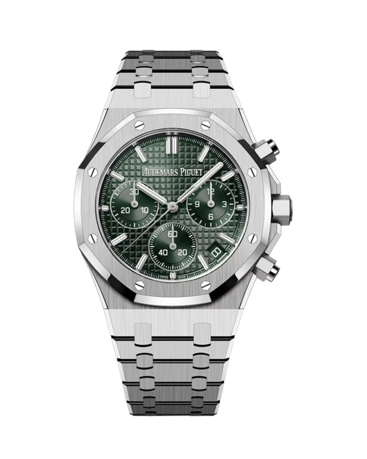 Royal Oak Selfwinding Chronograph 41mm Stainless Steel Green Grande Tapisserie 26240ST.OO.1320ST.04
