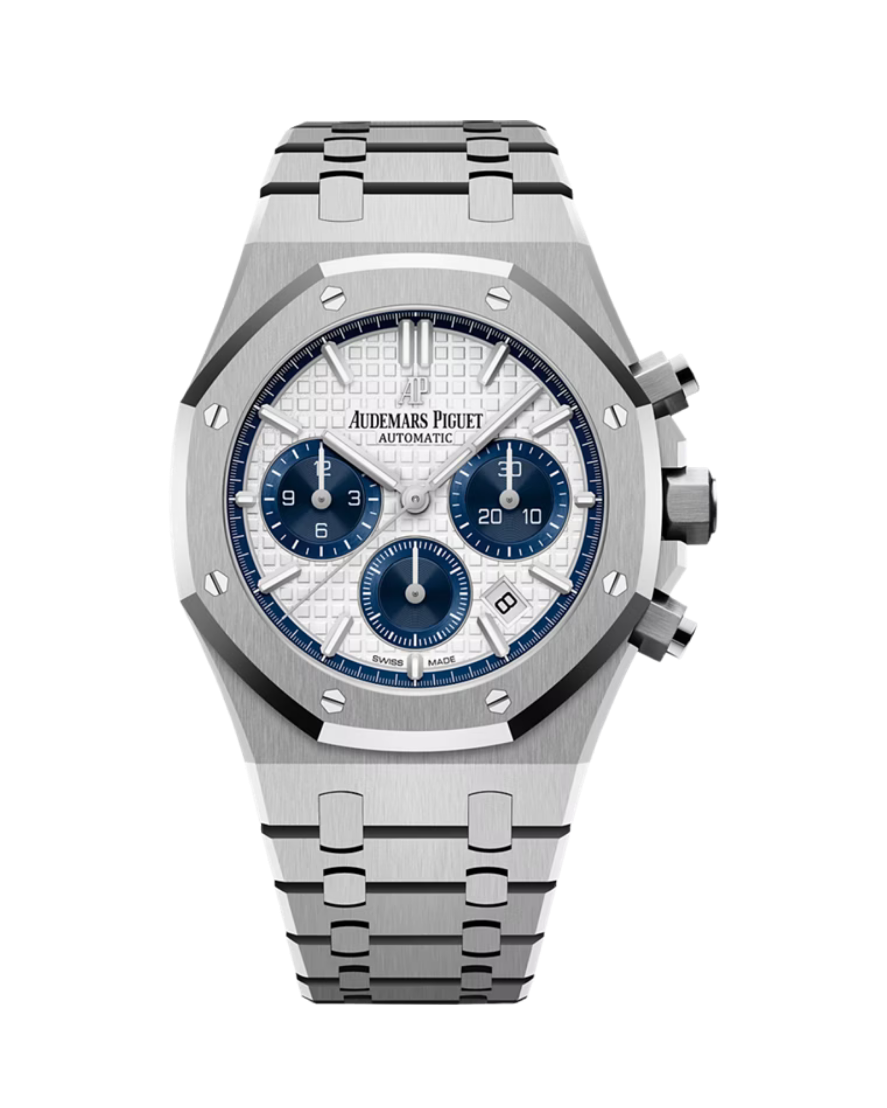 Royal Oak Selfwinding Chronograph 38mm Stainless Steel Silver-Toned Grande Tapisserie 26315ST.OO.1256ST.01